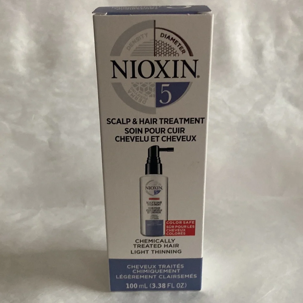 NIOXIN 5 Scalp & Hair Leave-In Treatment Chemically Treated Normal Thinning $26